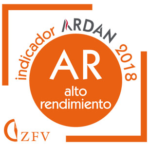 Indicador Ardán 2018 AR Alto Rendimiento